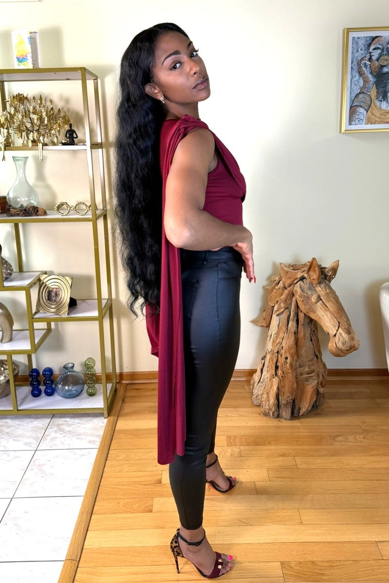 Cranberry Cape Bodysuit