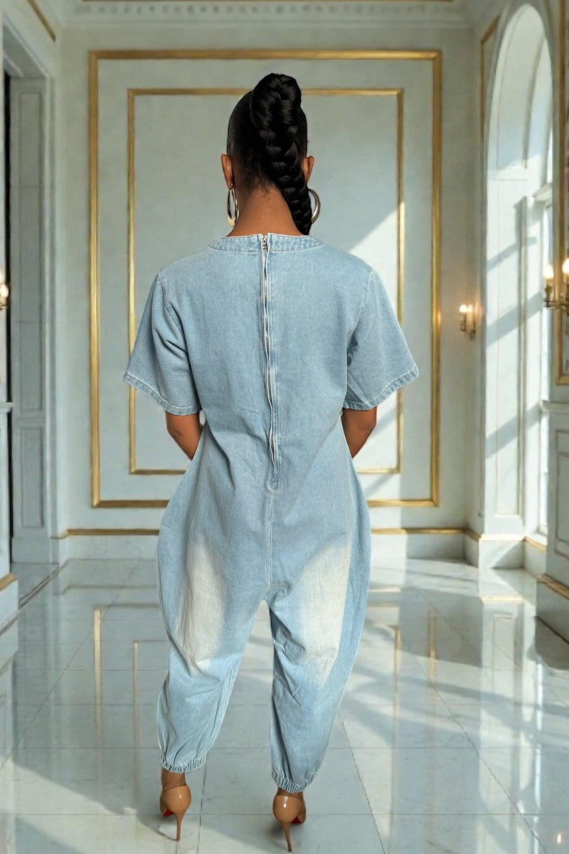 Cozy Denim Jumpsuit