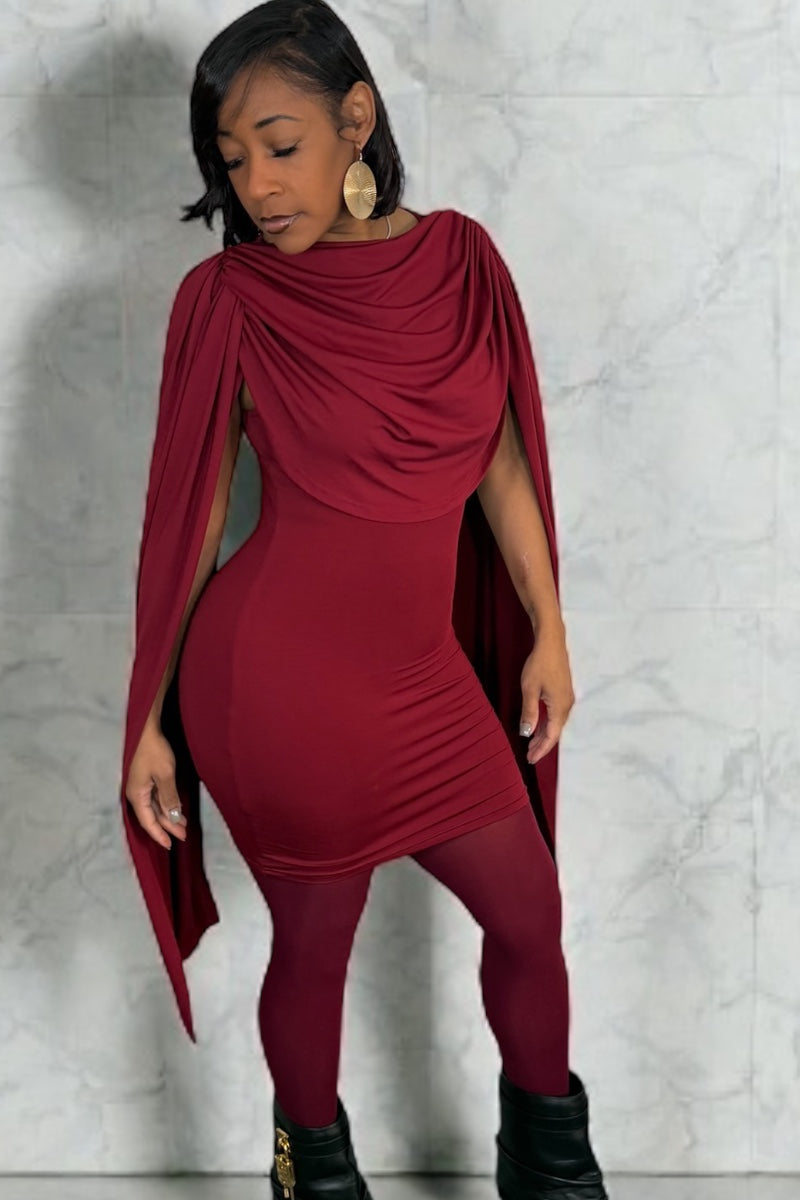 Ruby Cape Dress