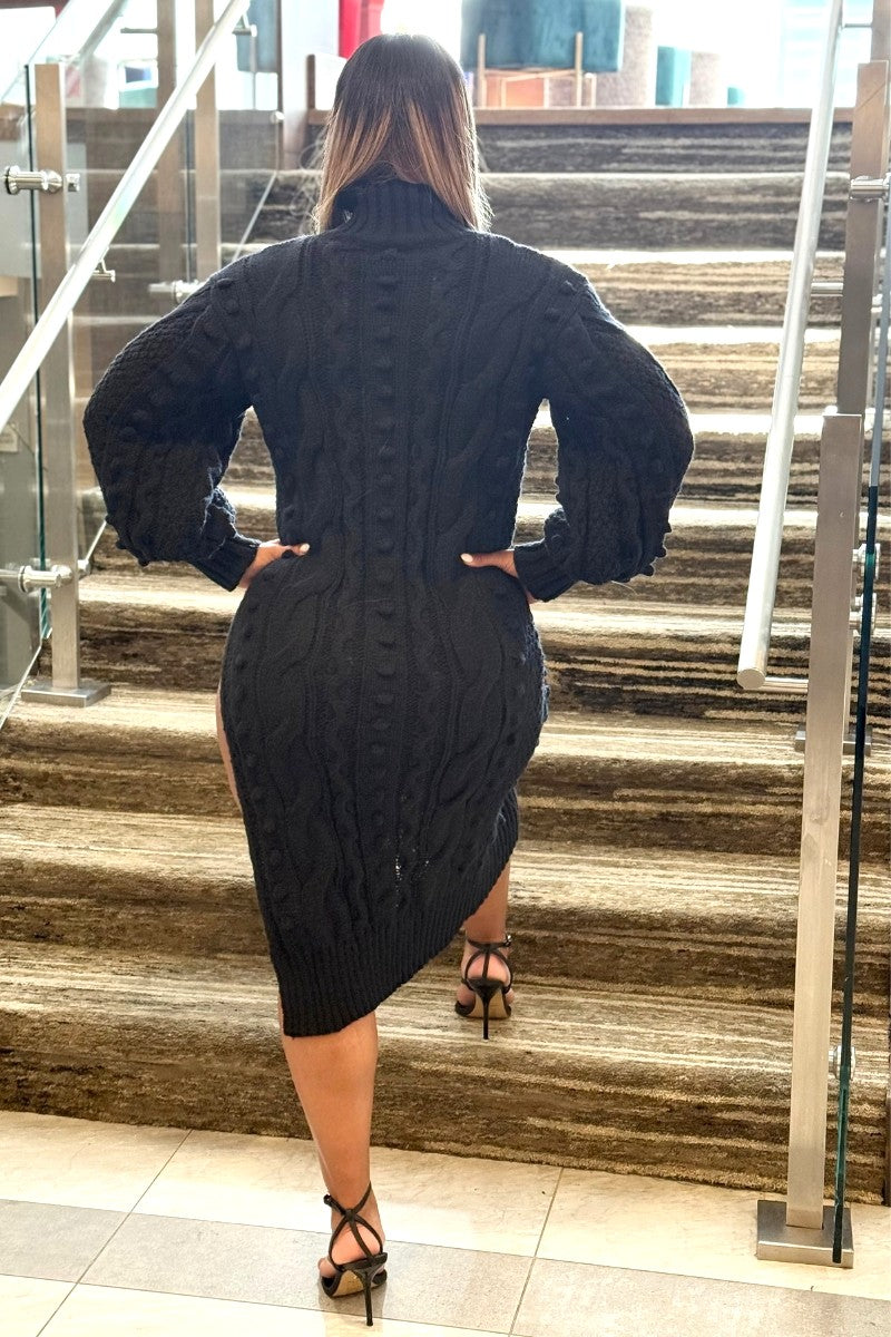 Midnight Sweater Dress