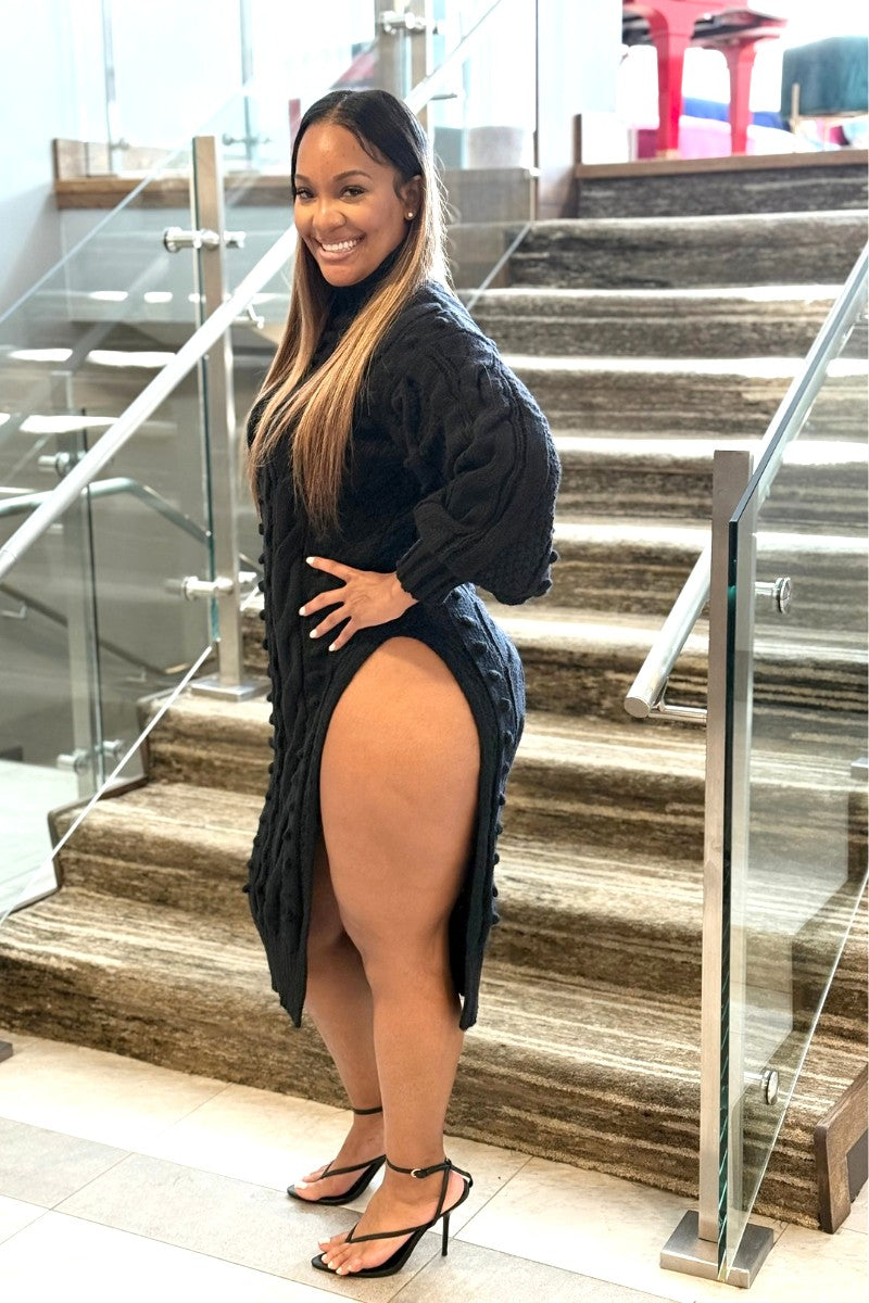 Midnight Sweater Dress