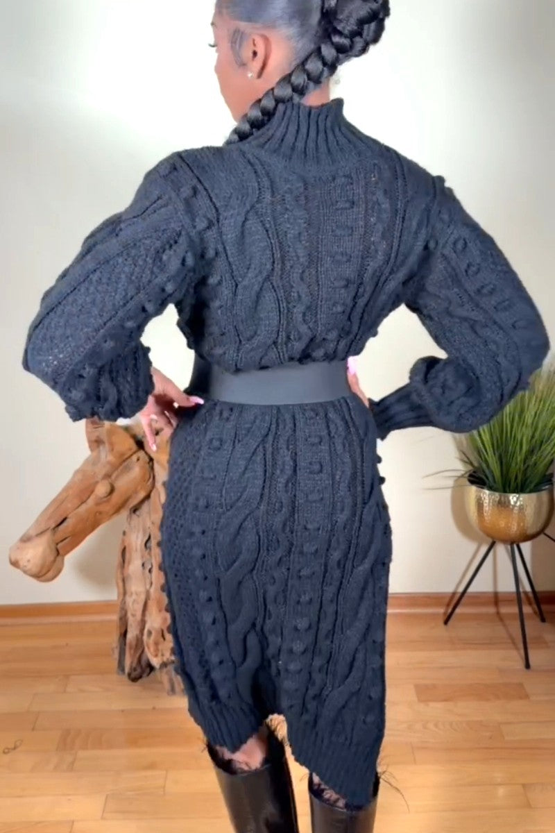 Midnight Sweater Dress
