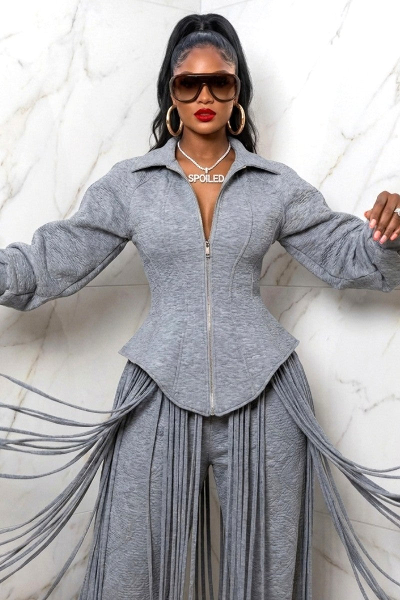 Fringe Tracksuit2 Piece SET