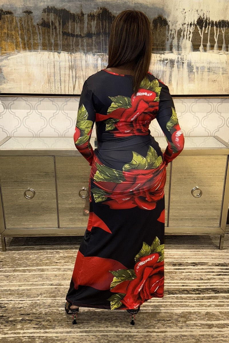 Garden Bodycon Dress