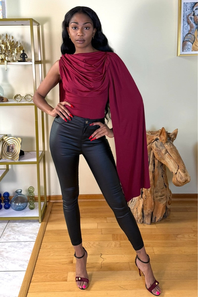 Cranberry Cape Bodysuit