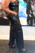 Leather Look  Cargo Jumpsuit