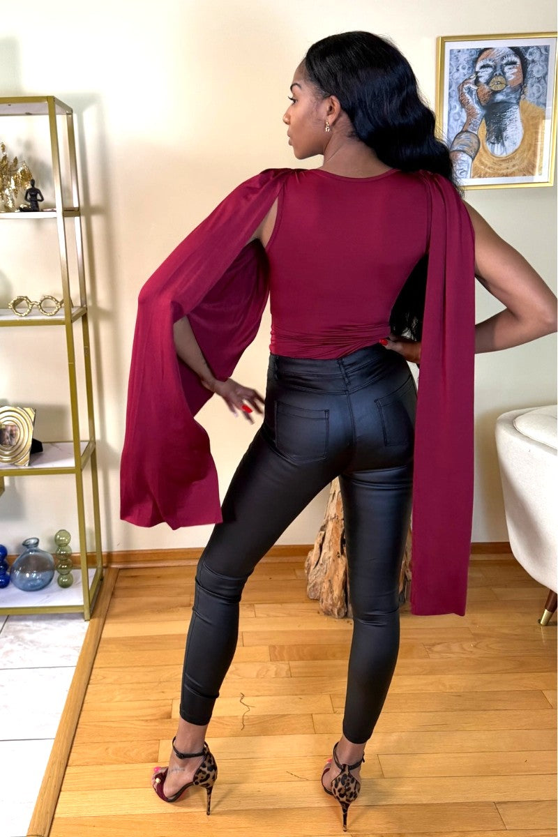 Cranberry Cape Bodysuit