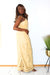 Playdate Tan Wide Leg Cago Jumpsuit