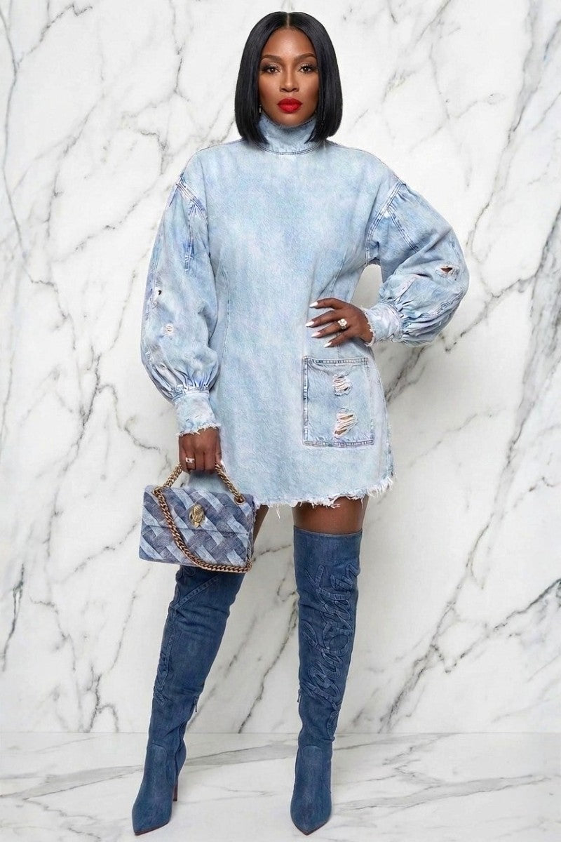 BABY BOO DENIM DRESS
