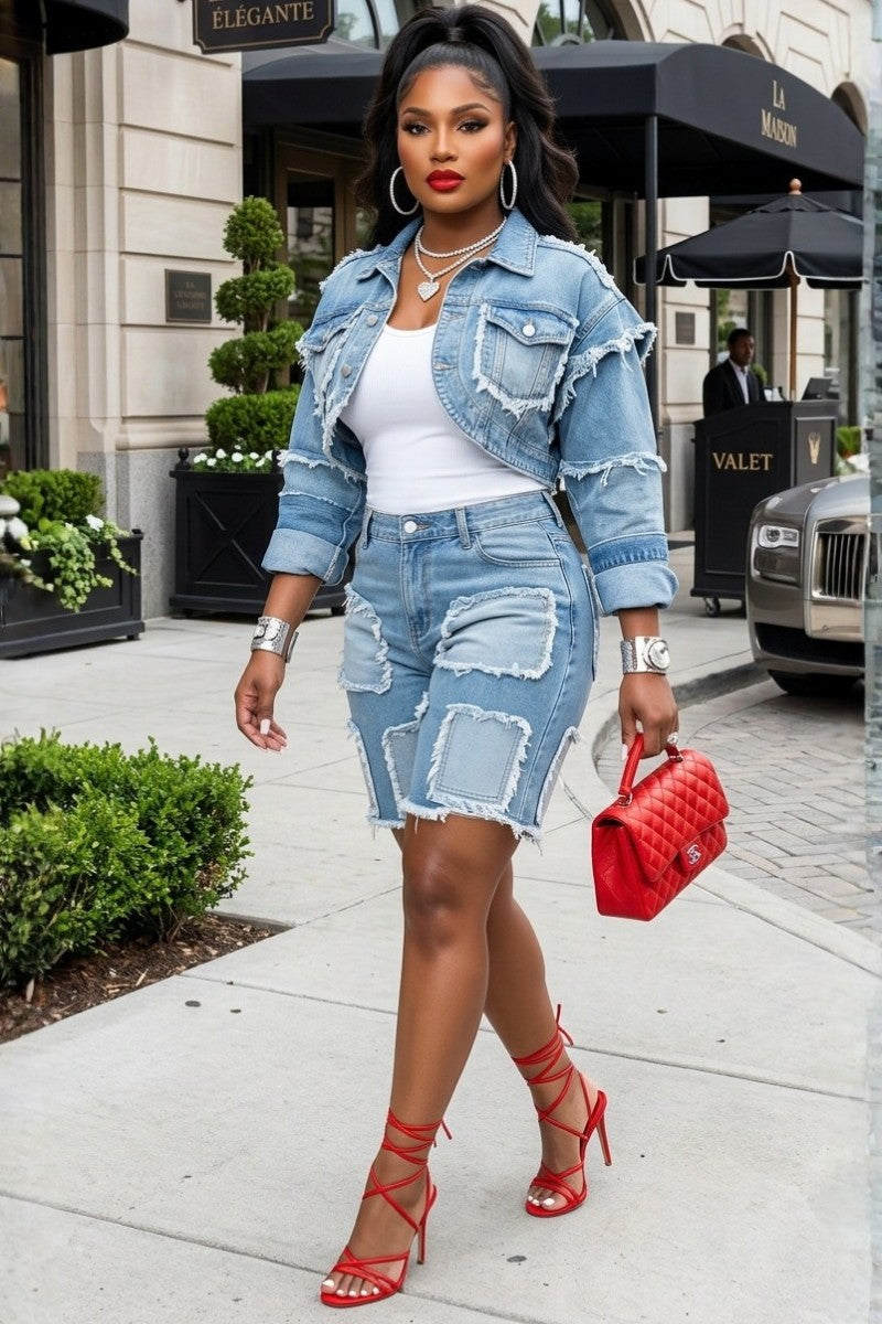 YUMMY DENIM SET