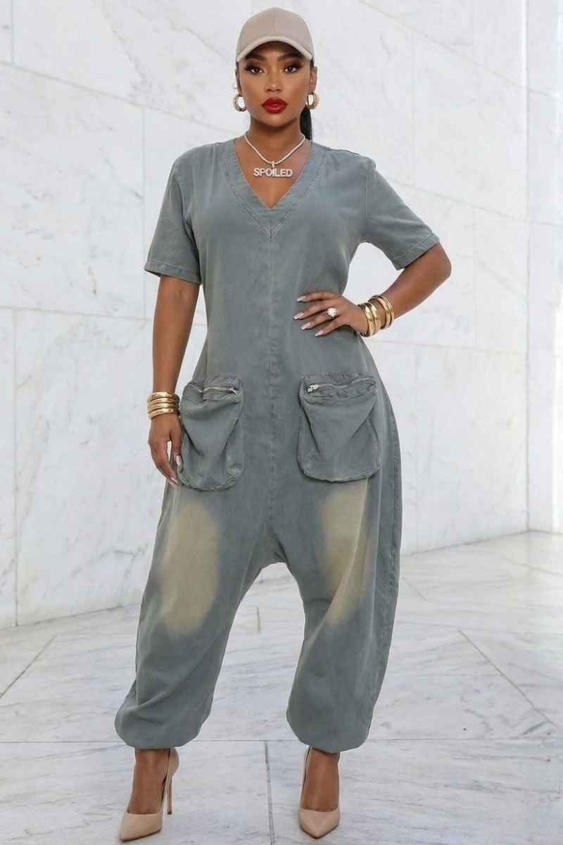 Cozy Denim Jumpsuit