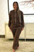 Chocolate Fleece Set