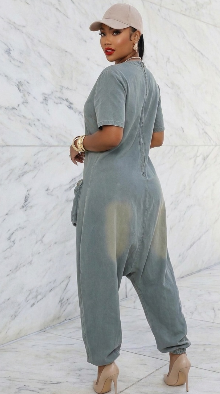 Cozy Denim Jumpsuit