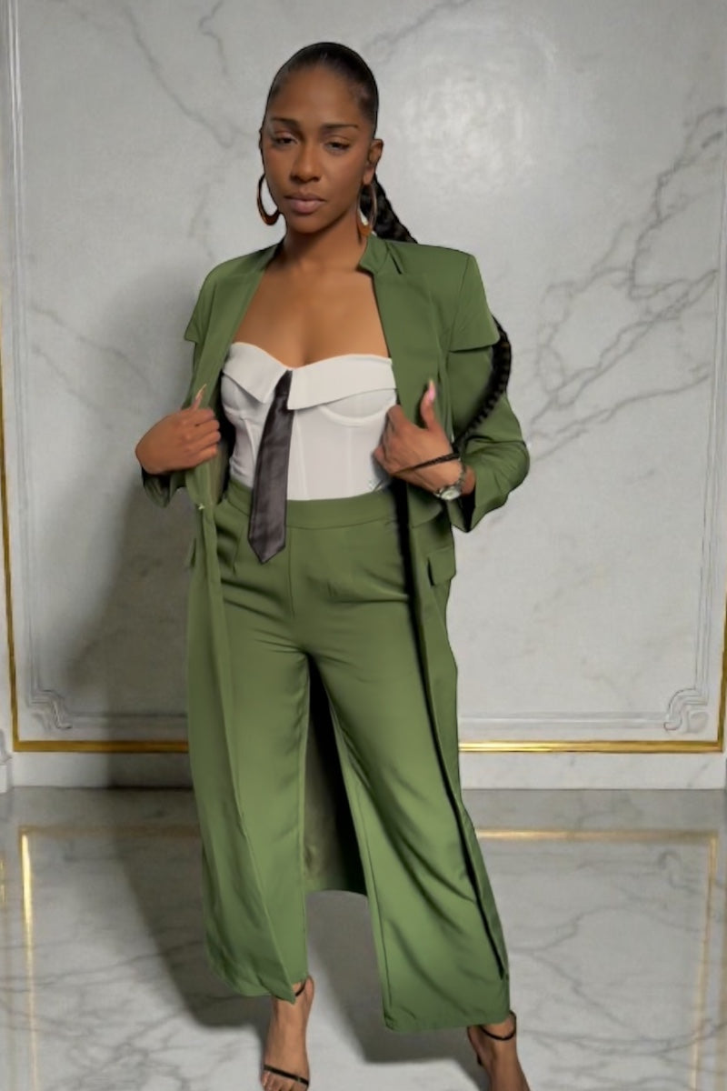 Boss Lady Pant Suit
