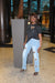 Love Me Denim Heart Cut Out Jeans