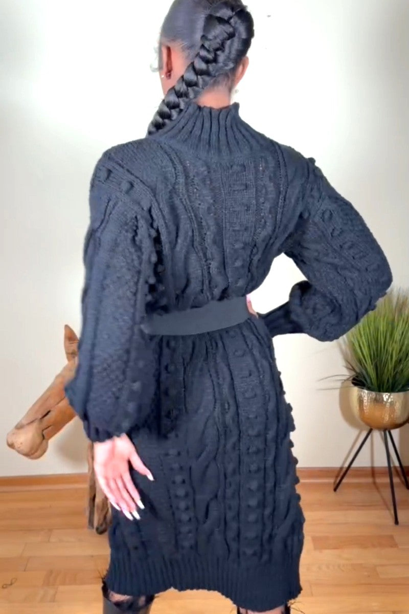 Midnight Sweater Dress