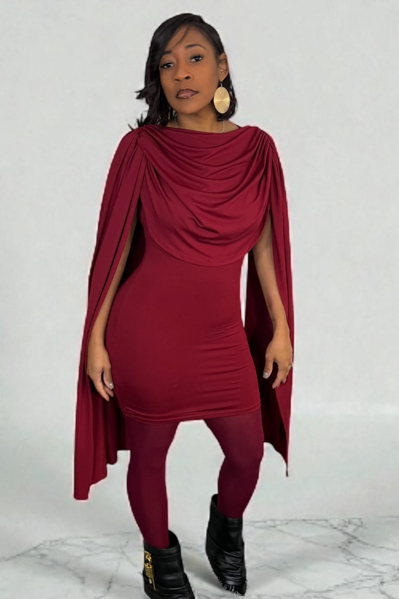 Ruby Cape Dress