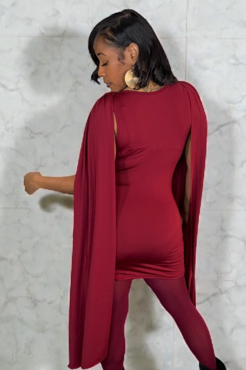 Ruby Cape Dress
