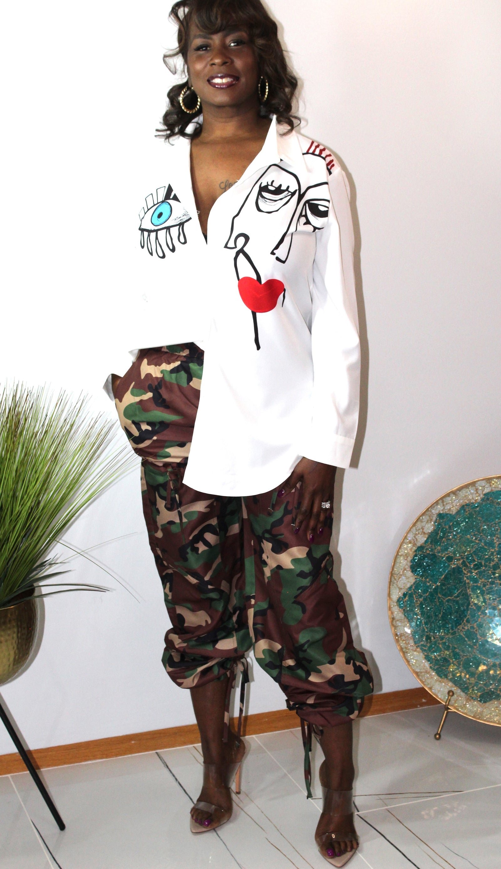 Silly Me Button Down Shirt