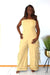 Playdate Tan Wide Leg Cago Jumpsuit