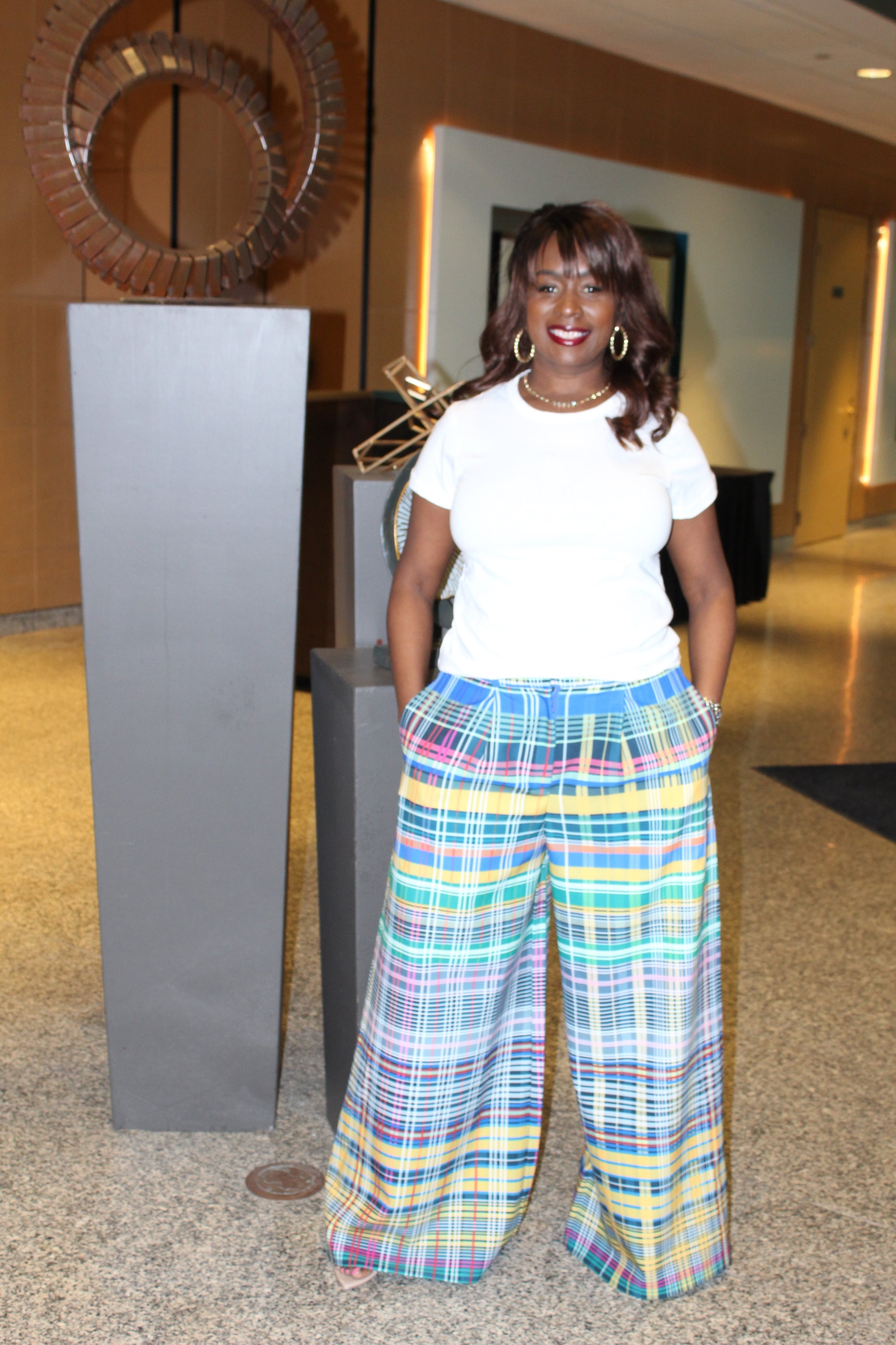 Party Wide Leg  Pants