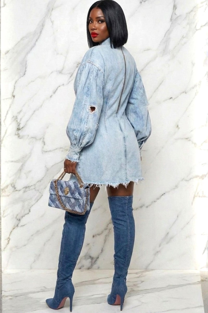 BABY BOO DENIM DRESS