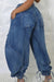 Denim Cargo Jogger