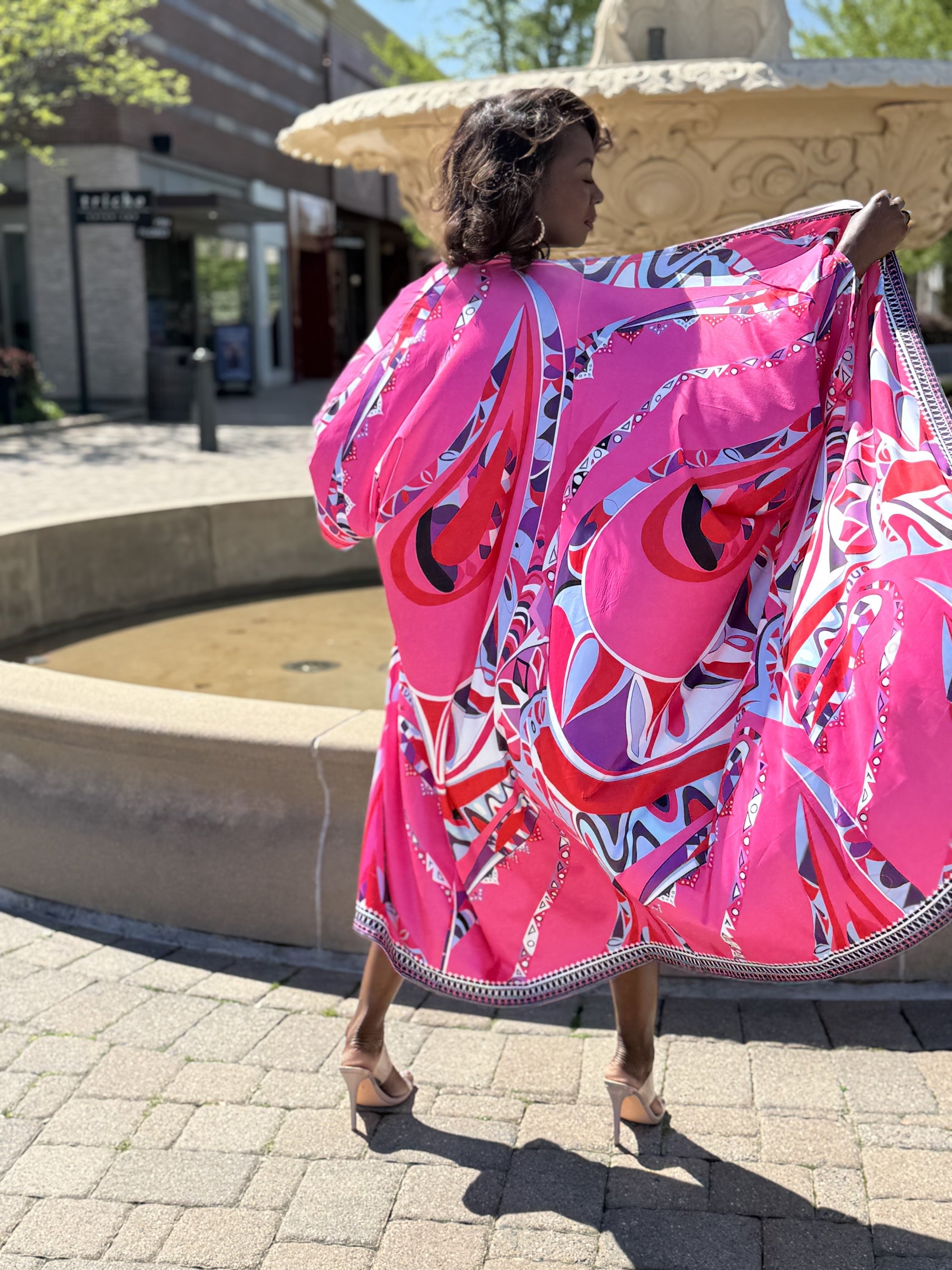 Pink Sass 2 PIECE Kimono Set $67.99