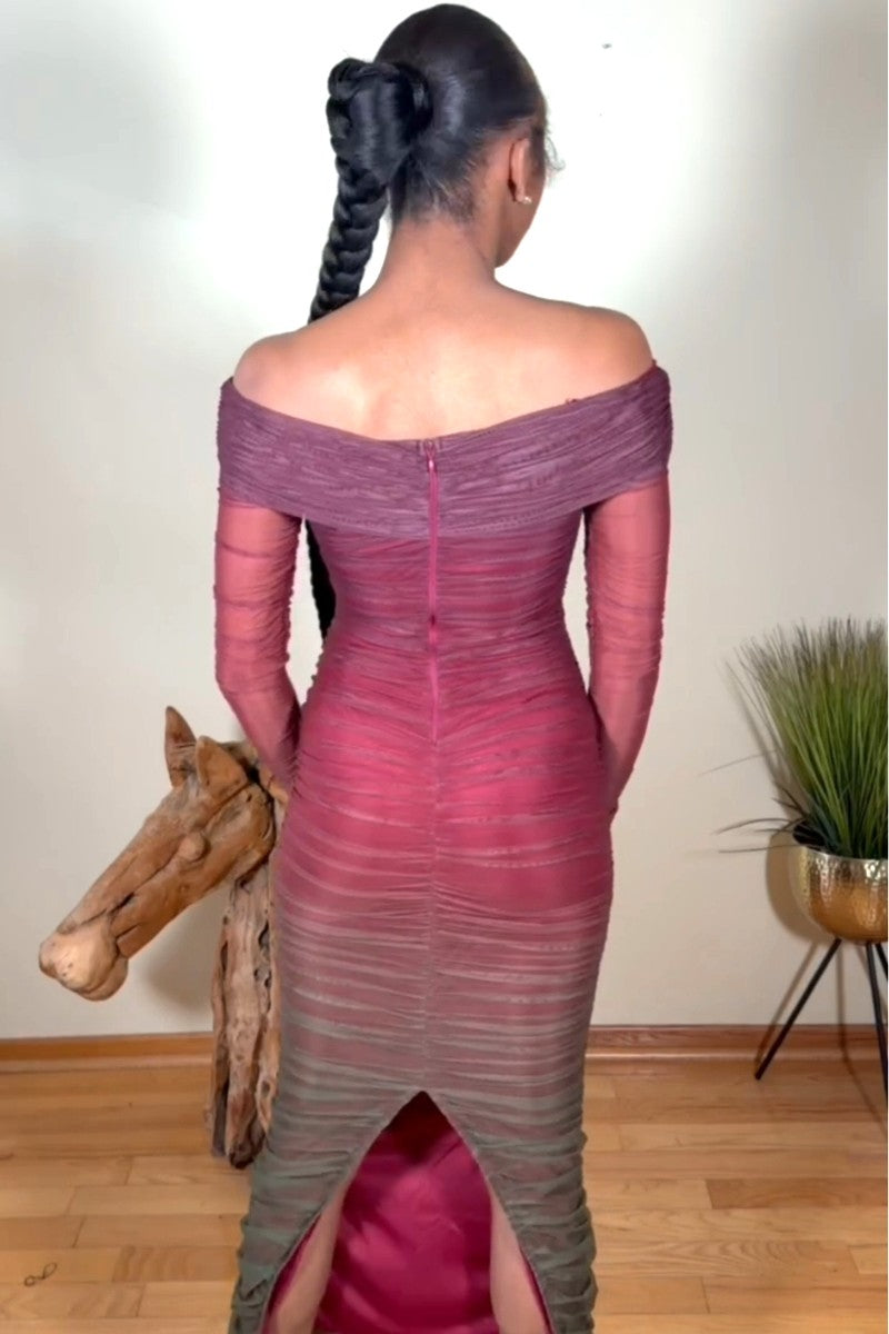 Rhapsody Olive Dress