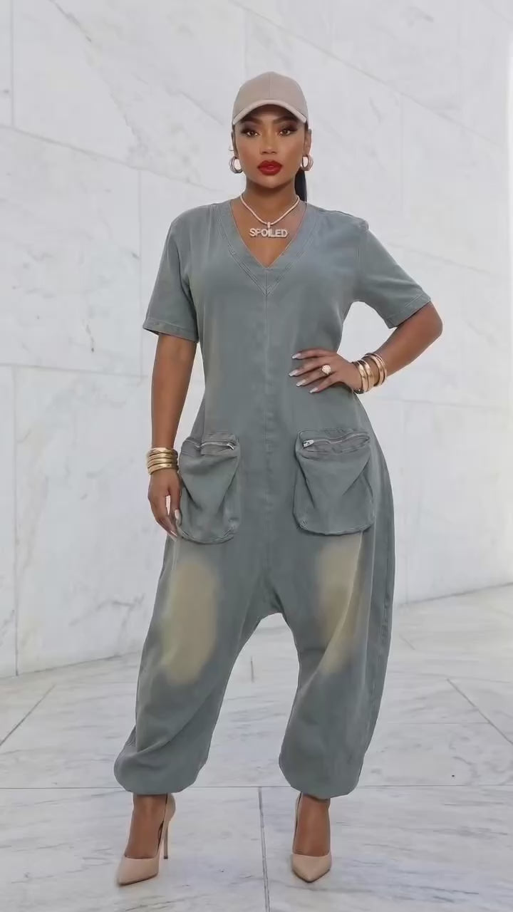 Cozy Denim Jumpsuit