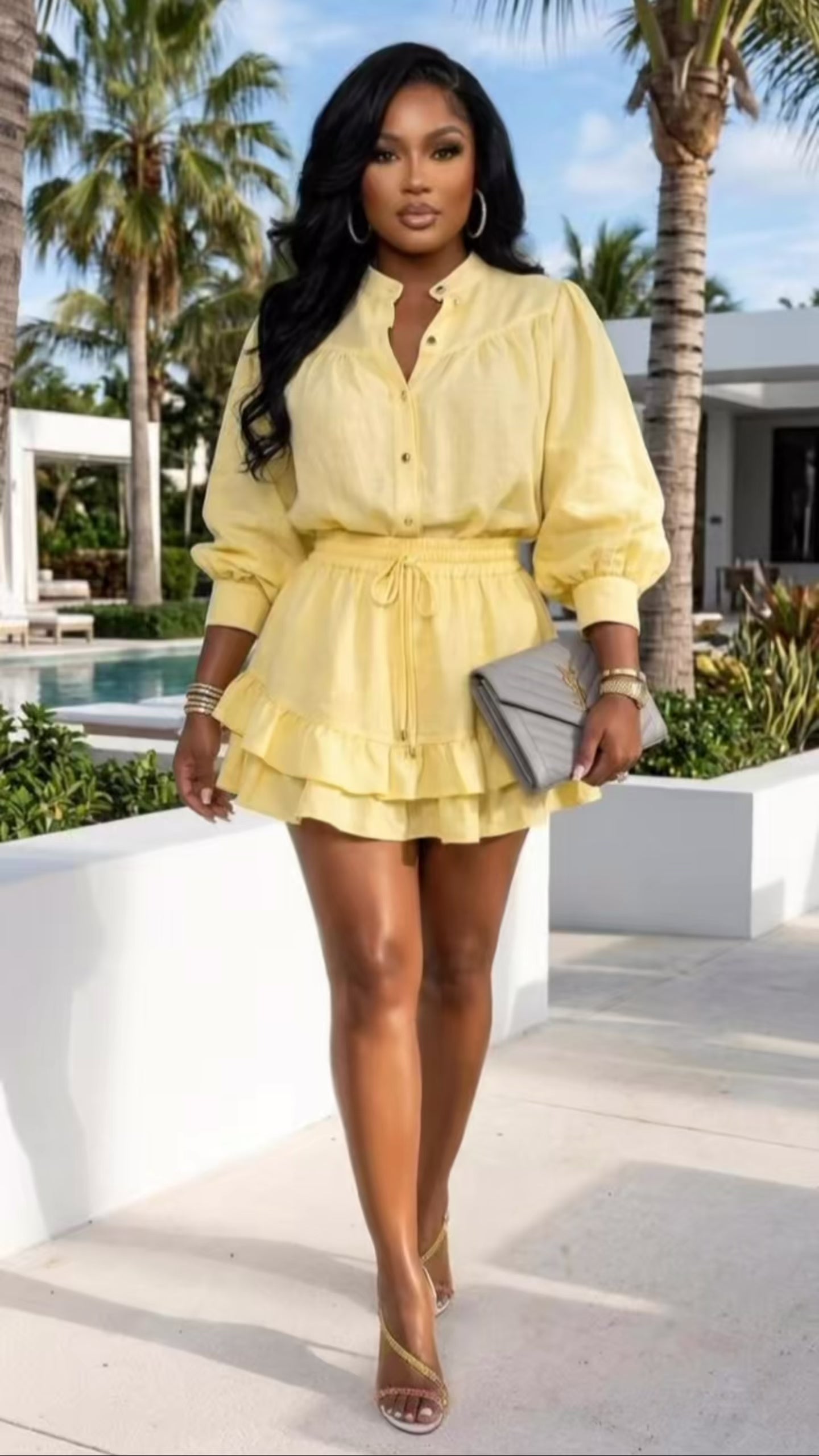 Mahogany 2 piece set