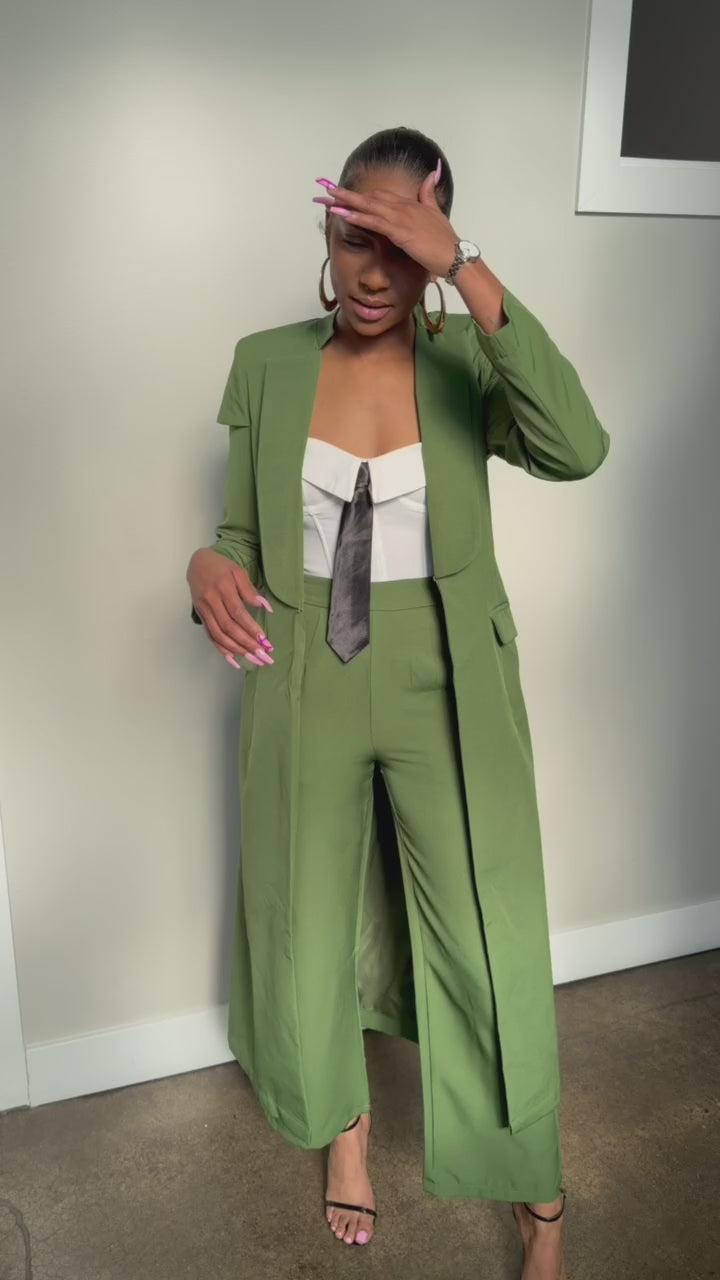 Boss Lady Pant Suit