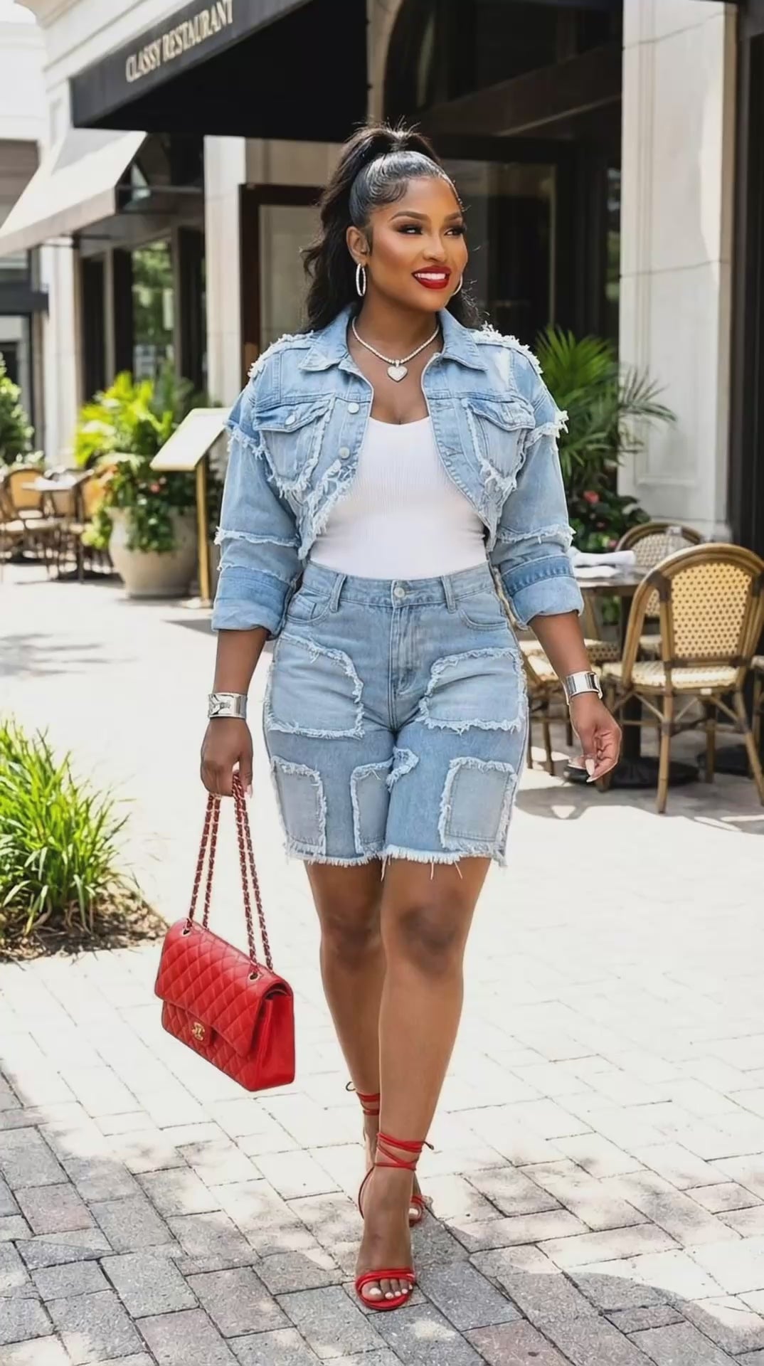 YUMMY DENIM SET